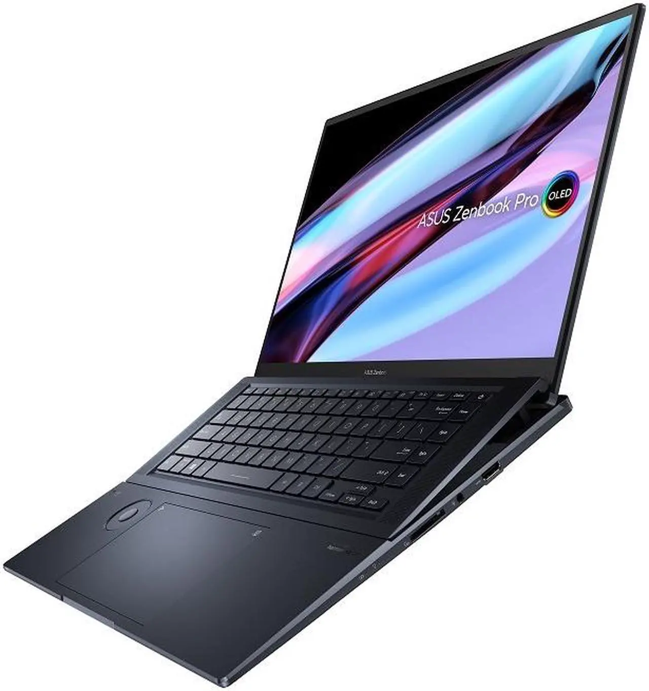 Alt view image 8 of 18 - ASUS Zenbook Pro 16X OLED 16” 4K OLED 16:10 Touch Display, Intel i9-13900H CPU, GeForce RTX 4070 Graphics, 32GB RAM, 1TB SSD, Windows 11 Home, Tech Black, UX7602VI-DH99T