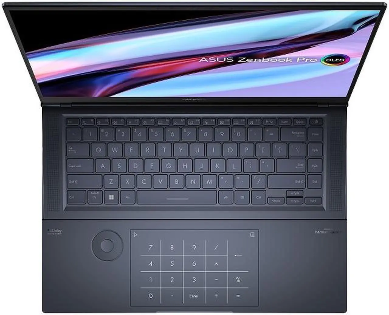 Alt view image 9 of 18 - ASUS Zenbook Pro 16X OLED 16” 4K OLED 16:10 Touch Display, Intel i9-13900H CPU, GeForce RTX 4070 Graphics, 32GB RAM, 1TB SSD, Windows 11 Home, Tech Black, UX7602VI-DH99T