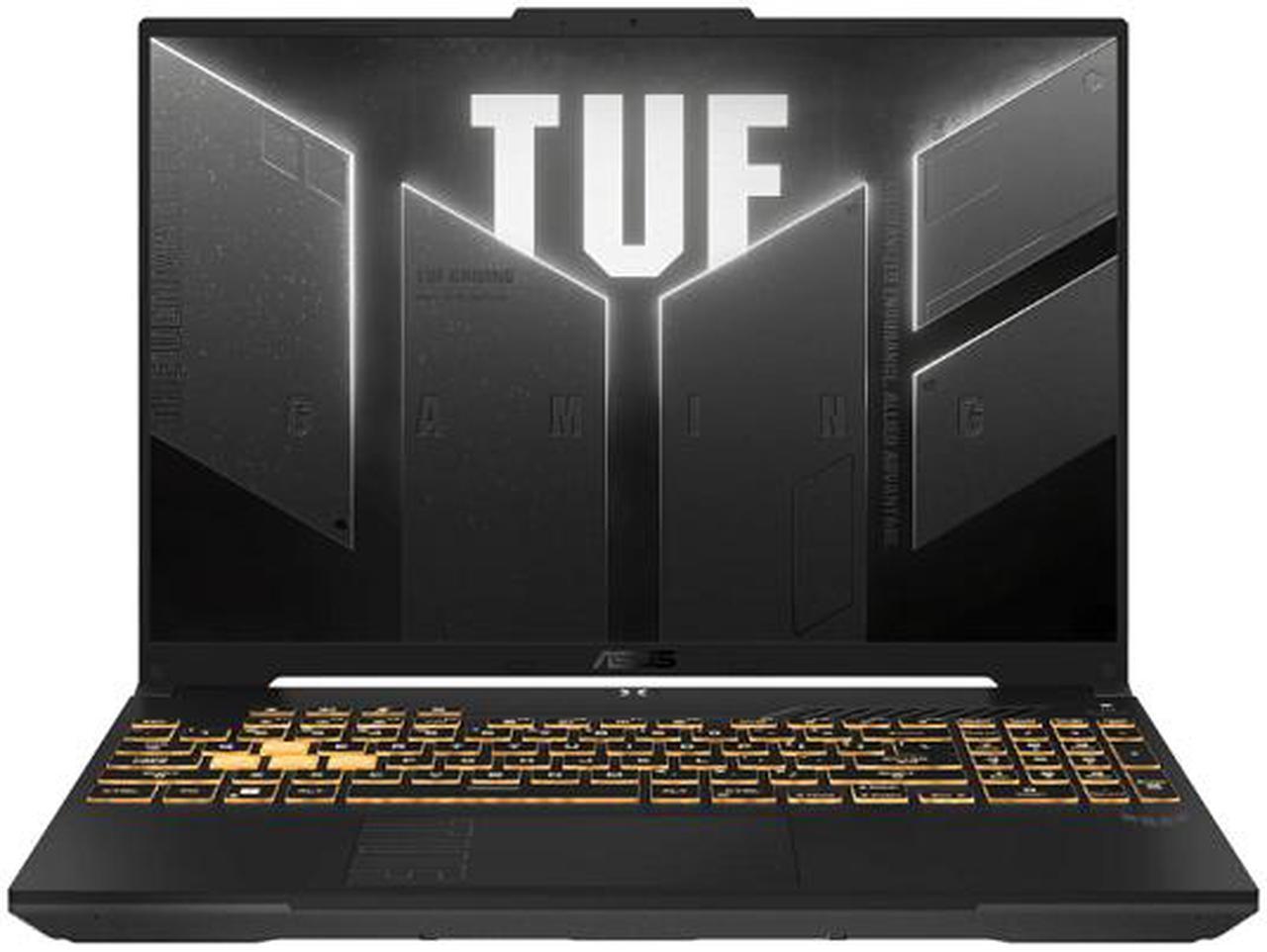 Main image of ASUS TUF Gaming F16 (2024) Gaming Laptop, 16" FHD+ 165Hz, IPS-level 100% sRGB 16:10 Display, Intel Core i7-13650HX, NVIDIA GeForce RTX 4060, 16GB DDR5, 512GB PCIe 4.0 SSD, Wi-Fi 6, Windows 11, FX607JV-ES73