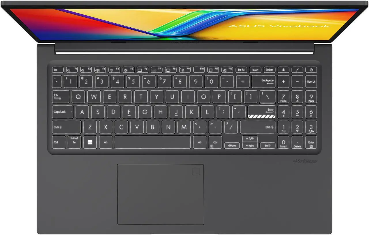 Alt view image 12 of 14 - ASUS VivoBook Laptop Intel Core 5 120U 8GB Memory 512 GB PCIe SSD Intel Graphics 15.6'' Windows 11 Home 64-bit F1504VAP-ES51