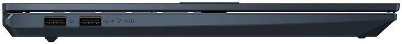 Alt view image 3 of 18 - ASUS Vivobook Pro 15 OLED Laptop, 15.6" UHD Display, AMD Ryzen 9 7940HS Mobile CPU, NVIDIA GeForce RTX 4060 Laptop GPU, 32GB RAM, 1TB SSD, Windows 11 Home, Quiet Blue, M6500XV-ES99
