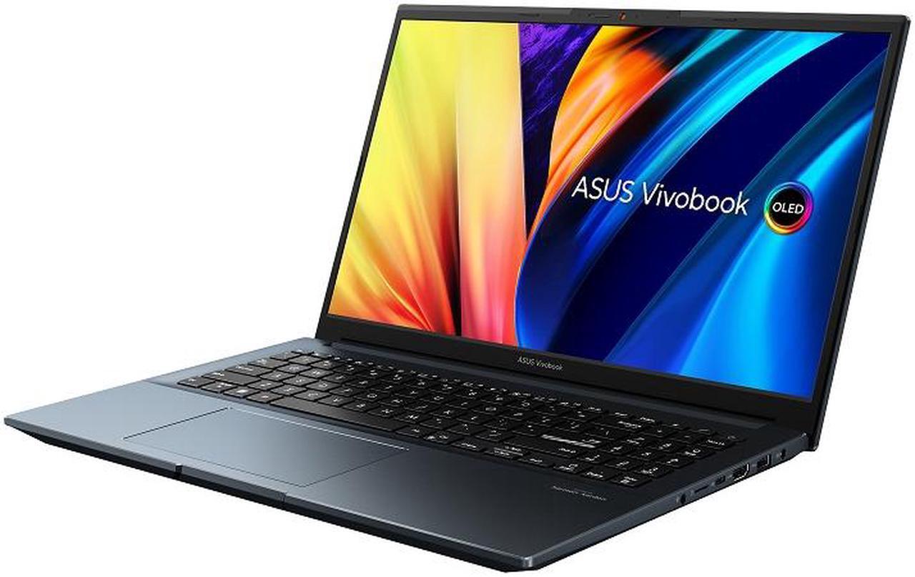 Alt view image 10 of 18 - ASUS Vivobook Pro 15 OLED Laptop, 15.6" UHD Display, AMD Ryzen 9 7940HS Mobile CPU, NVIDIA GeForce RTX 4060 Laptop GPU, 32GB RAM, 1TB SSD, Windows 11 Home, Quiet Blue, M6500XV-ES99