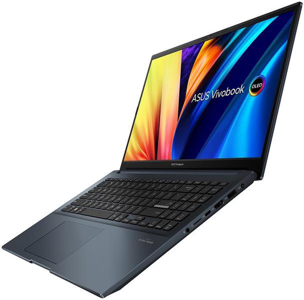 Alt view image 17 of 18 - ASUS Vivobook Pro 15 OLED Laptop, 15.6" UHD Display, AMD Ryzen 9 7940HS Mobile CPU, NVIDIA GeForce RTX 4060 Laptop GPU, 32GB RAM, 1TB SSD, Windows 11 Home, Quiet Blue, M6500XV-ES99