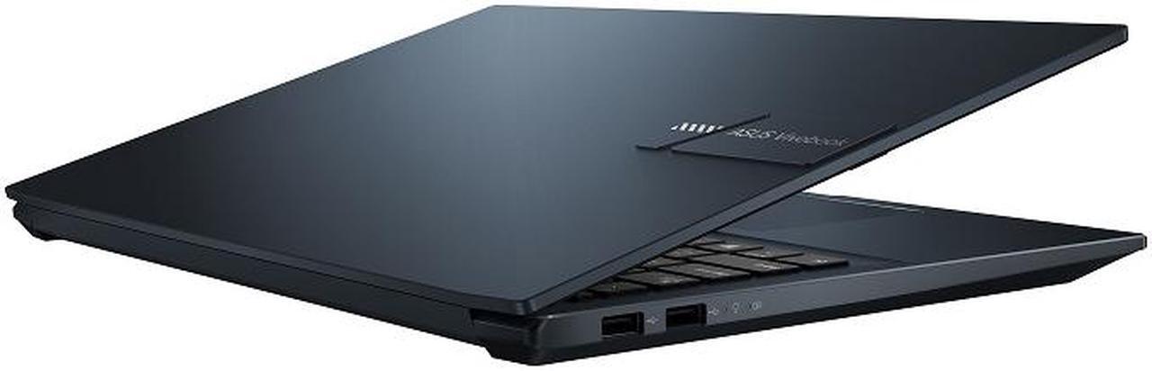 Alt view image 18 of 18 - ASUS Vivobook Pro 15 OLED Laptop, 15.6" UHD Display, AMD Ryzen 9 7940HS Mobile CPU, NVIDIA GeForce RTX 4060 Laptop GPU, 32GB RAM, 1TB SSD, Windows 11 Home, Quiet Blue, M6500XV-ES99