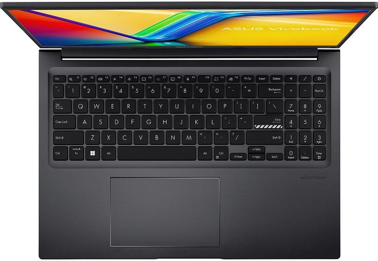 Alt view image 9 of 11 - ASUS Vivobook 16" WUXGA Laptop - Intel Core i7 1355U - Intel Iris Xe Graphics - 16GB Memory - 512GB SSD - Indie Black - F1605VA-NS74
