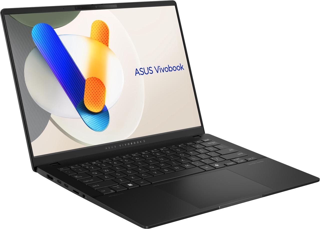 Alt view image 4 of 16 - ASUS Vivobook S 14" Copilot+ PC Laptop AMD Ryzen AI 9 365  24 GB LPDDR5X Memory 512 GB PCIe SSD AMD Radeon 880M Windows 11 Home 64-bit M5406WA-DS76