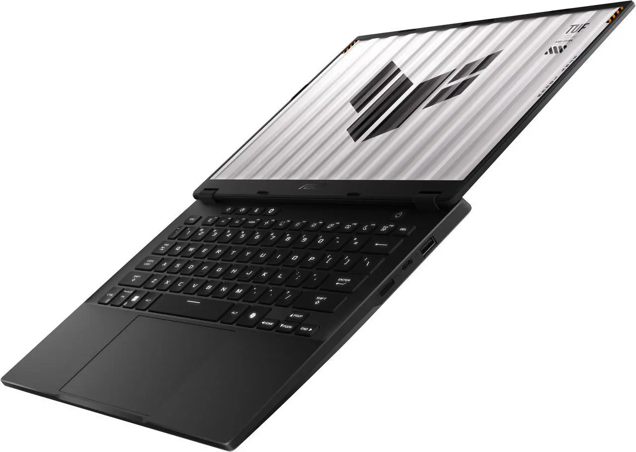 Alt view image 7 of 10 - ASUS TUF Gaming A14 FA401UV-DB74 Gaming Laptop, 14' IPS Display AMD Ryzen 7 8845HS 16GB RAM 1TB SSD, NVIDIA GeForce RTX 4060 Graphics, Windows 11 Home