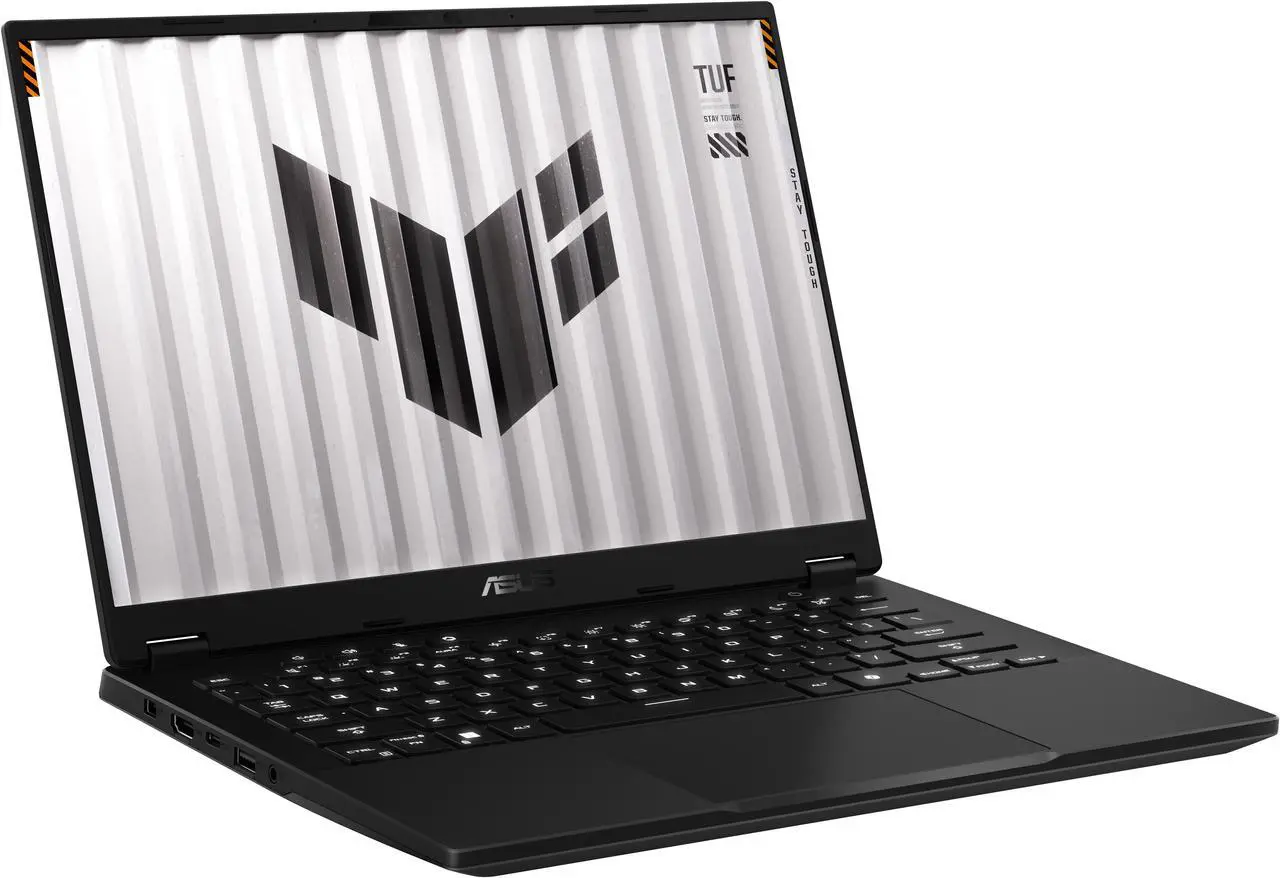 Alt view image 5 of 10 - ASUS TUF Gaming A14 FA401UV-DB74 Gaming Laptop, 14' IPS Display AMD Ryzen 7 8845HS 16GB RAM 1TB SSD, NVIDIA GeForce RTX 4060 Graphics, Windows 11 Home