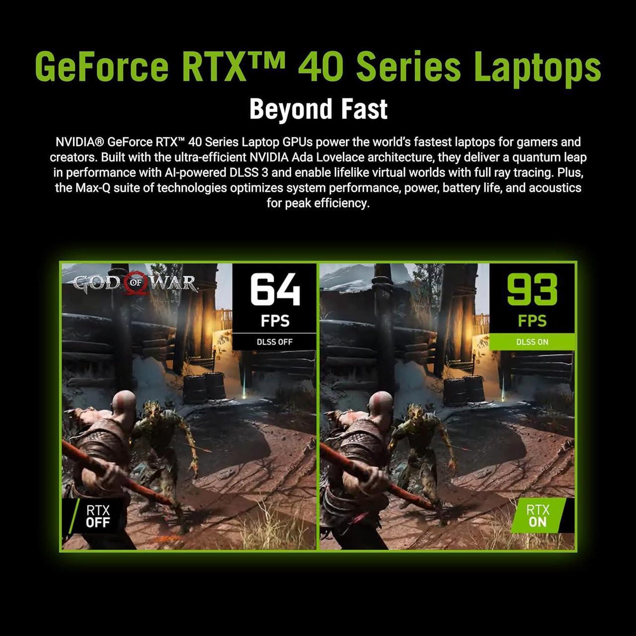 Alt view image 8 of 9 - ASUS ROG Strix G17 Gaming Laptop AMD Ryzen 9 7845HX 3.0 GHz NVIDIA GeForce RTX 4060 16GB Memory 1 TB PCIe SSD 17.3" WQHD Windows 11 Home G713PV-WS94