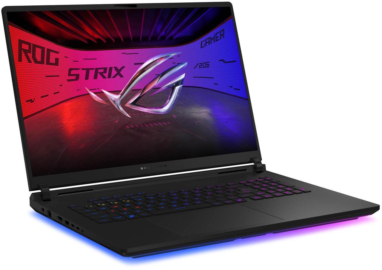 Alt view image 4 of 10 - ASUS ROG Strix Scar- 18" GeForce RTX 5080 Laptop GPU - Intel Core Ultra 9 275HX - 32GB Memory - 2 TB PCIe SSD - Windows 11 Pro - GAMING LAPTOP - 240 Hz (G835LW-XS97)