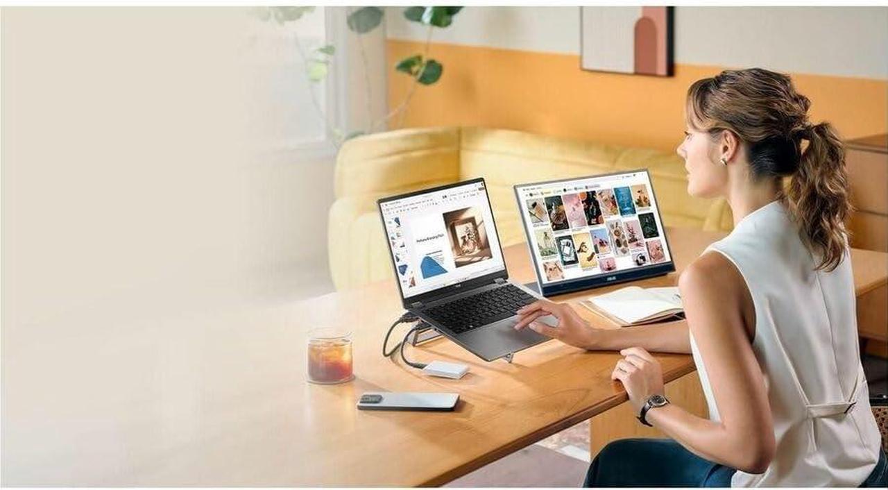 Alt view image 3 of 9 - ASUS VivoBook 16" Copilot+ PC Laptop AMD Ryzen AI 5 340 16GB Memory 512 GB NVMe SSD AMD Radeon 840M Windows 11 Home M1607KA-DS54
