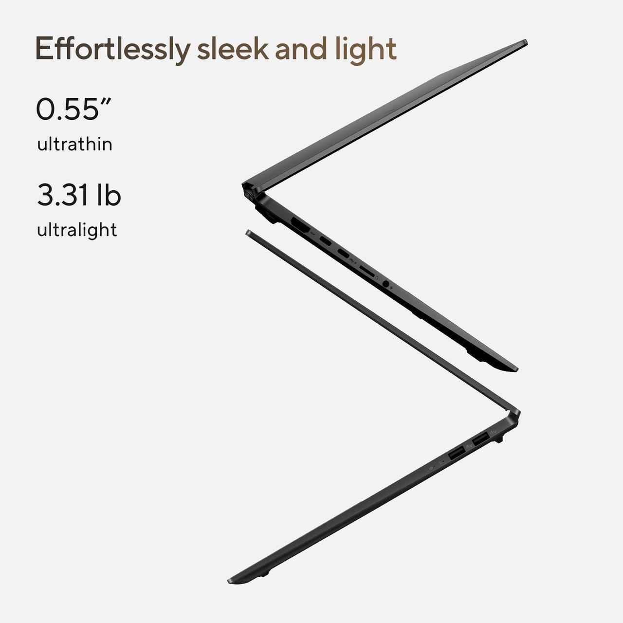 Alt view image 6 of 10 - ASUS Vivobook S16 16" Copilot+ PC Laptop AMD Ryzen AI 7 350 16GB Memory 1 TB NVMe SSD AMD Radeon 860M 1 Windows 11 Home M5606KA-DS76