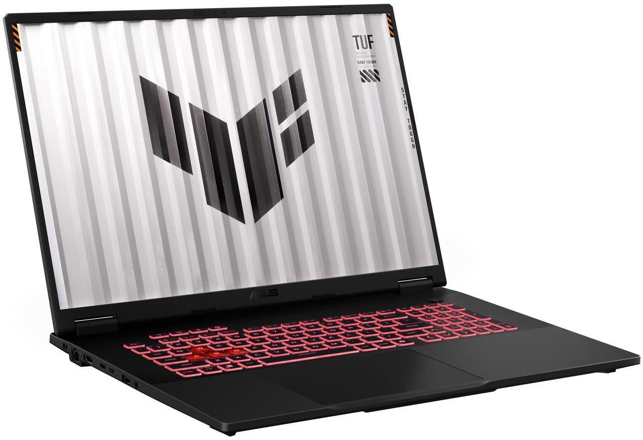 Alt view image 2 of 11 - ASUS TUF Gaming - 18" GeForce RTX 5070 Laptop GPU - AMD Ryzen 7 260  - 16GB (8GBx2) Memory - 1 TB PCIe SSD - Windows 11 Home - Gaming Laptop - 240 Hz IPS (FA808UP-NS74 )