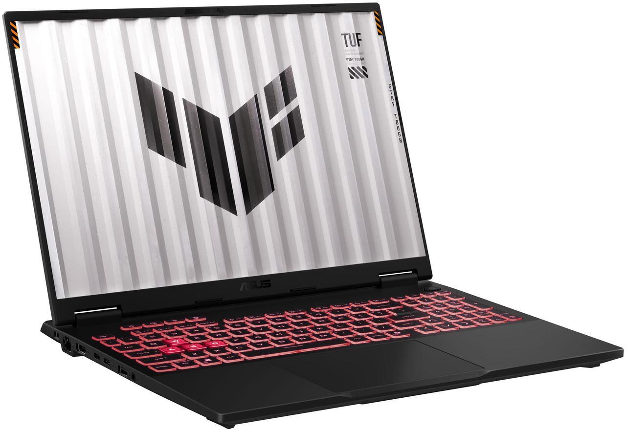 Alt view image 2 of 12 - ASUS TUF Gaming A16 - 16" GeForce RTX 5060 Laptop GPU - AMD Ryzen 7 260  - 16GB Memory - 512 GB NVMe SSD - Windows 11 Home - Gaming Laptop - 165 Hz IPS (FA608UM-NS73 )
