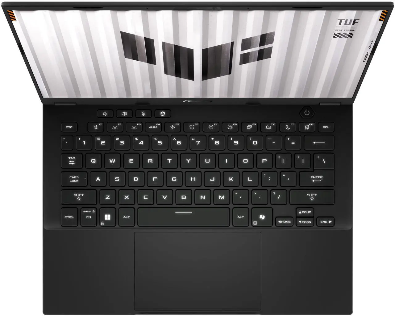 Alt view image 3 of 8 - ASUS TUF Gaming A14B26 - 14" GeForce RTX 5060 Laptop GPU - AMD Ryzen AI 7 350  - 16GB Memory - 1 TB NVMe SSD - Windows 11 Home - Gaming Laptop - 165 Hz (FA401KM-DS74 )