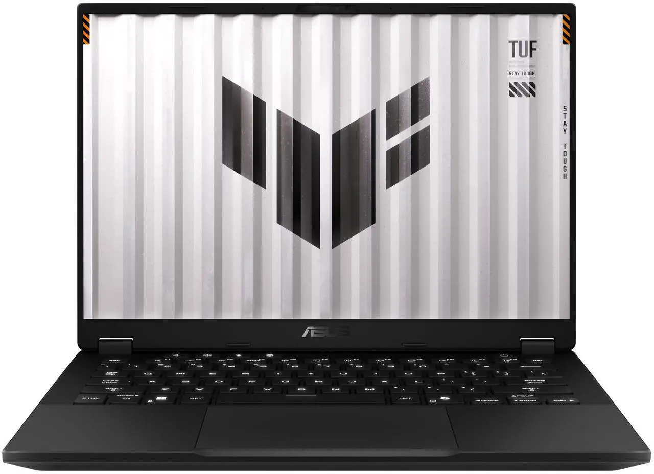 Main image of ASUS TUF Gaming A14B26 - 14" GeForce RTX 5060 Laptop GPU - AMD Ryzen AI 7 350  - 16GB Memory - 1 TB NVMe SSD - Windows 11 Home - Gaming Laptop - 165 Hz (FA401KM-DS74 )
