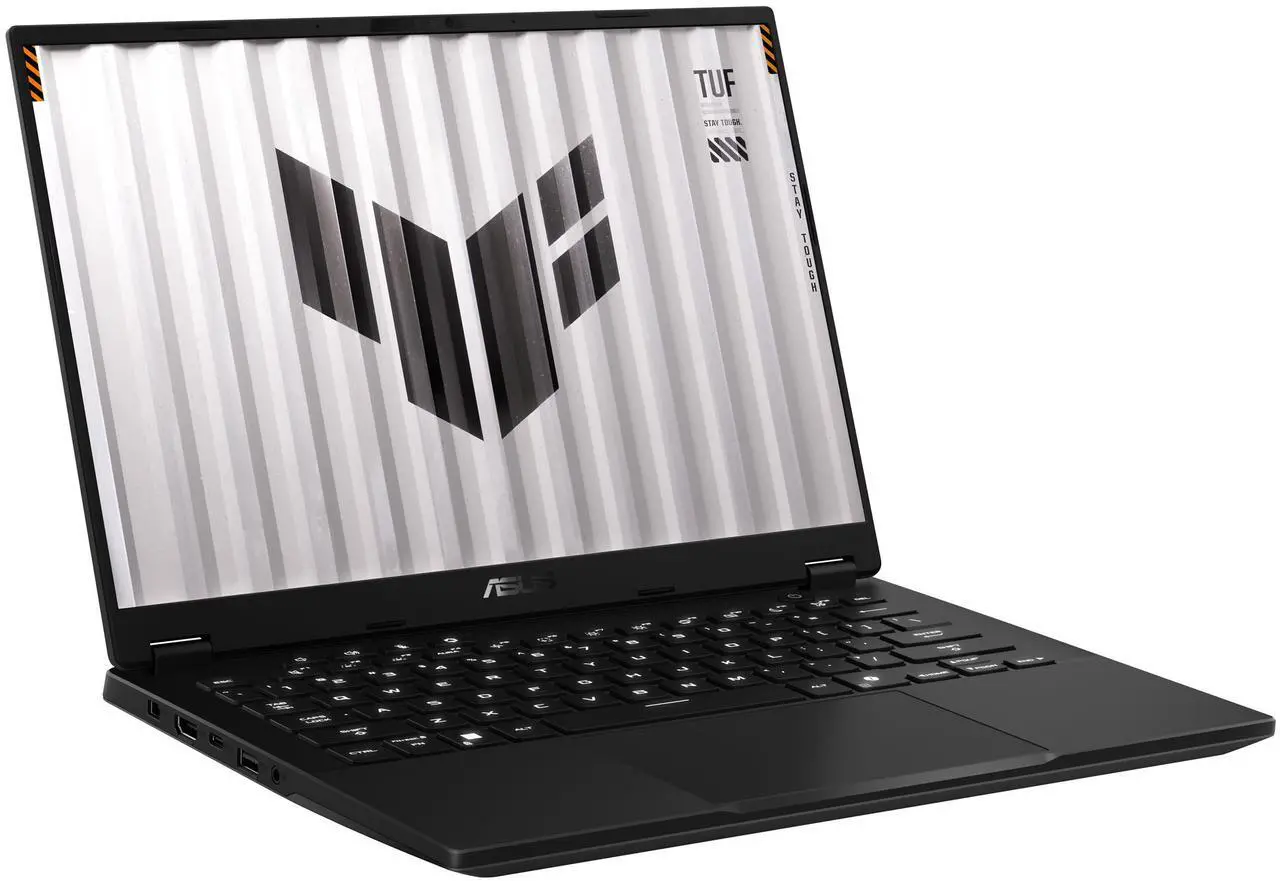 Alt view image 5 of 8 - ASUS TUF Gaming A14B26 - 14" GeForce RTX 5060 Laptop GPU - AMD Ryzen AI 7 350  - 16GB Memory - 1 TB NVMe SSD - Windows 11 Home - Gaming Laptop - 165 Hz (FA401KM-DS74 )