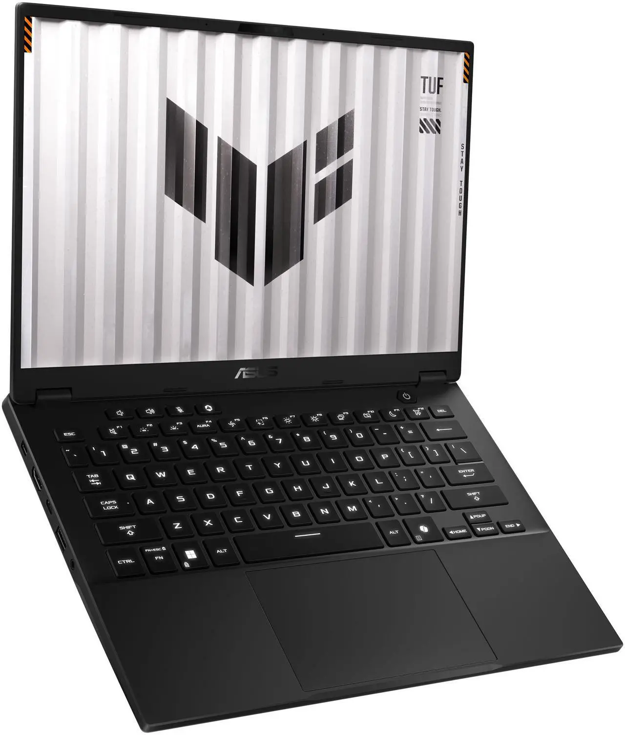 Alt view image 7 of 8 - ASUS TUF Gaming A14B26 - 14" GeForce RTX 5060 Laptop GPU - AMD Ryzen AI 7 350  - 16GB Memory - 1 TB NVMe SSD - Windows 11 Home - Gaming Laptop - 165 Hz (FA401KM-DS74 )
