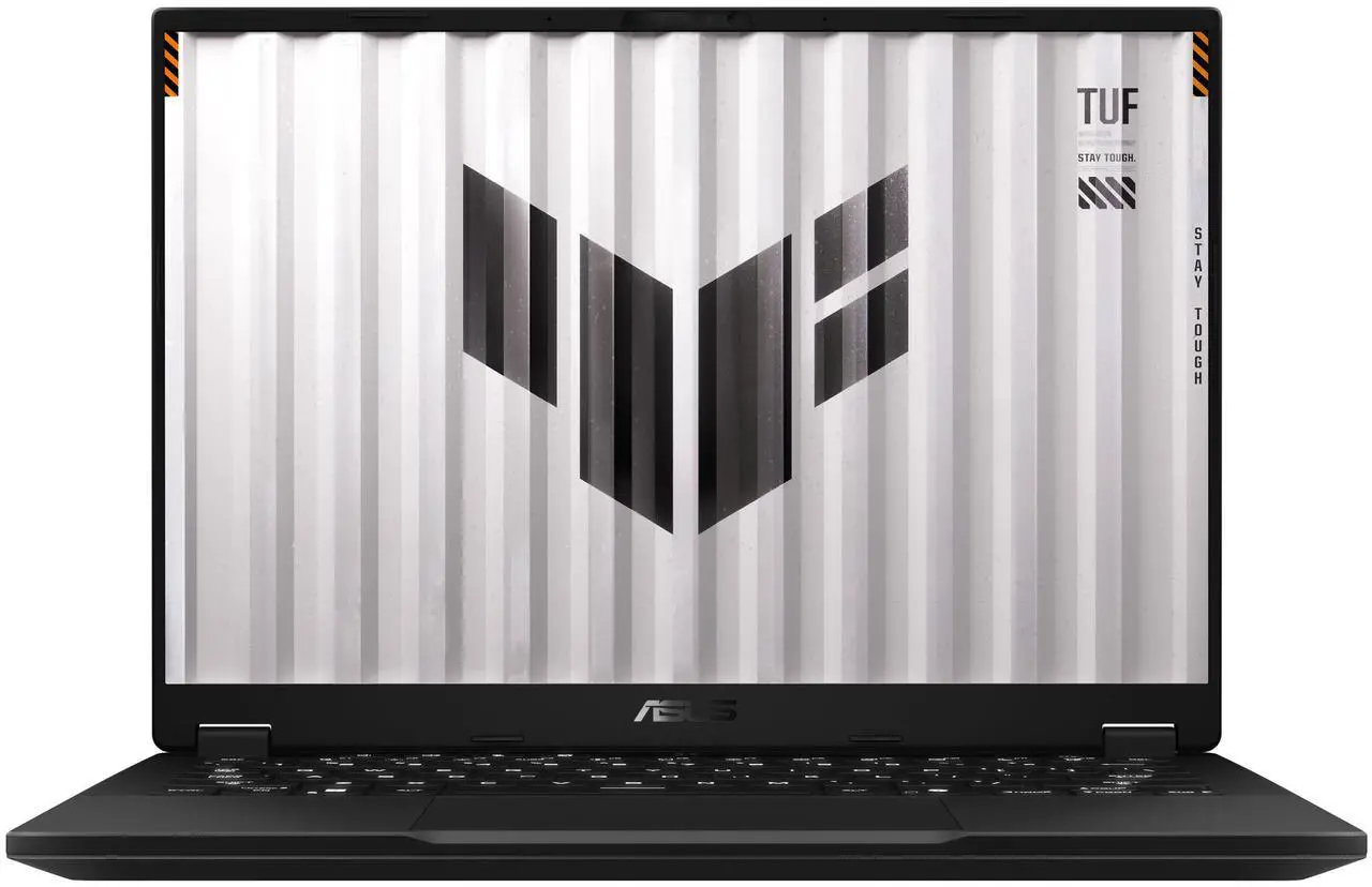 Alt view image 2 of 8 - ASUS TUF Gaming A14B26 - 14" GeForce RTX 5060 Laptop GPU - AMD Ryzen AI 7 350  - 16GB Memory - 1 TB NVMe SSD - Windows 11 Home - Gaming Laptop - 165 Hz (FA401KM-DS74 )