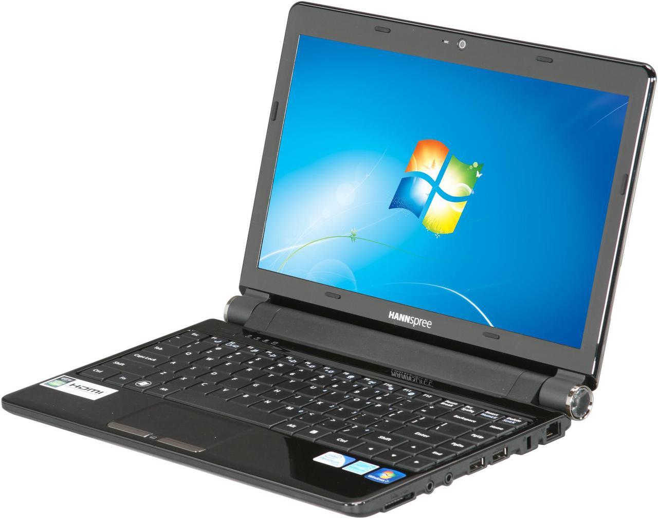 Main image of Hannspree Laptop Intel Pentium SU4100 2GB Memory 320GB HDD Intel GMA 4500MHD 12.1" Windows 7 Home Premium SN12E24B7P