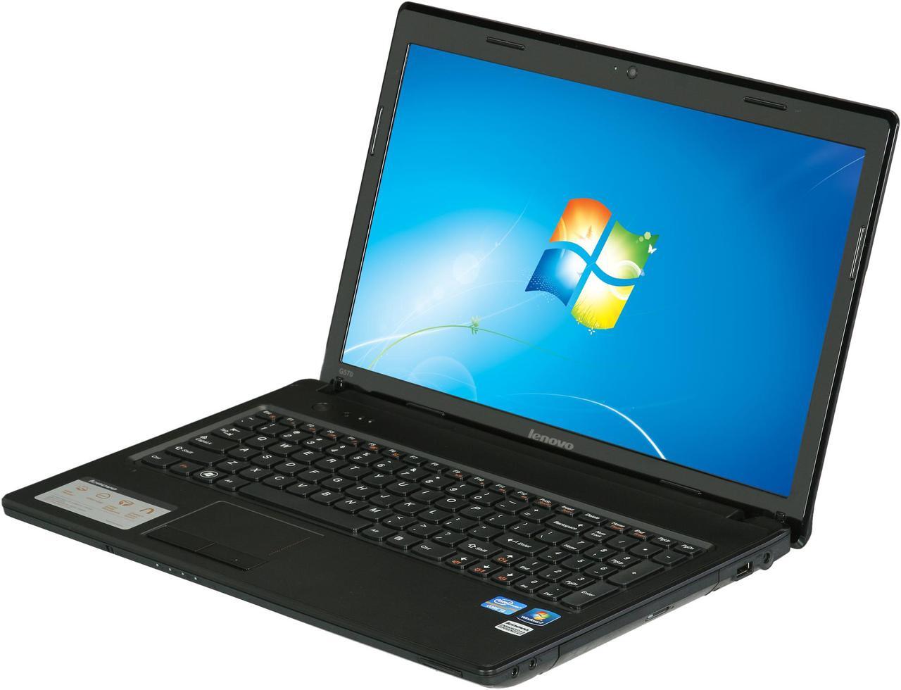 Main image of Lenovo Laptop Intel Core i3-2350M 4GB Memory 500GB HDD Intel HD Graphics 15.6" Windows 7 Home Premium 64-bit G570 (43349LU)