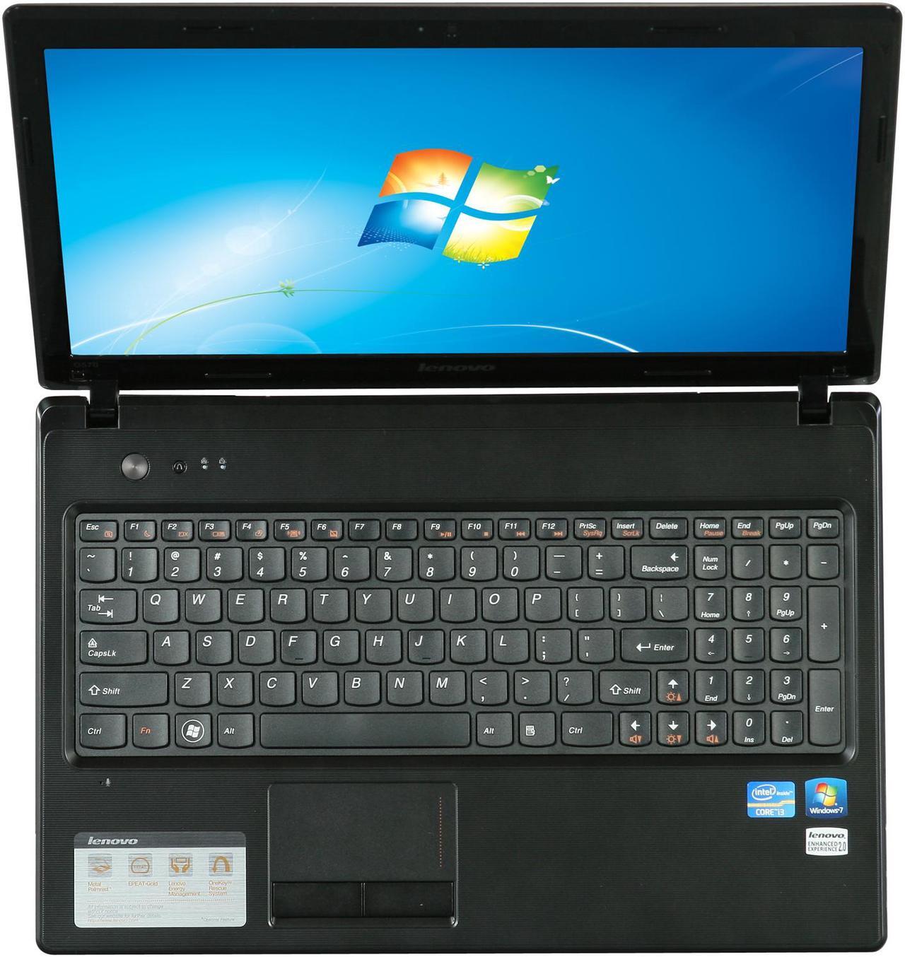 Alt view image 6 of 8 - Lenovo Laptop Intel Core i3-2350M 4GB Memory 500GB HDD Intel HD Graphics 15.6" Windows 7 Home Premium 64-bit G570 (43349LU)