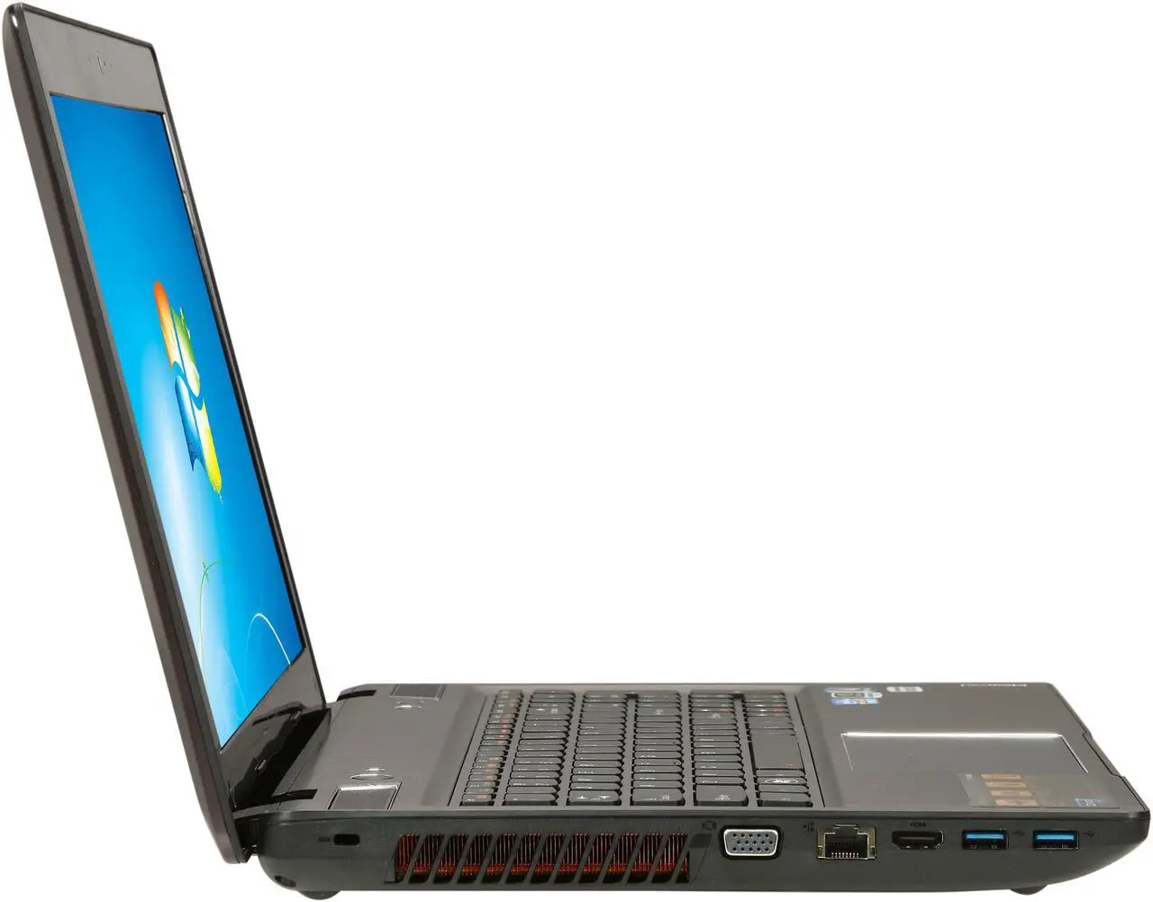 Alt view image 4 of 8 - Lenovo Laptop IdeaPad Intel Core i7-3610QM 8GB Memory 750GB HDD 64 GB SSD NVIDIA GeForce GTX 660M 15.6" Windows 7 Home Premium 64-Bit Y580 (20994EU)