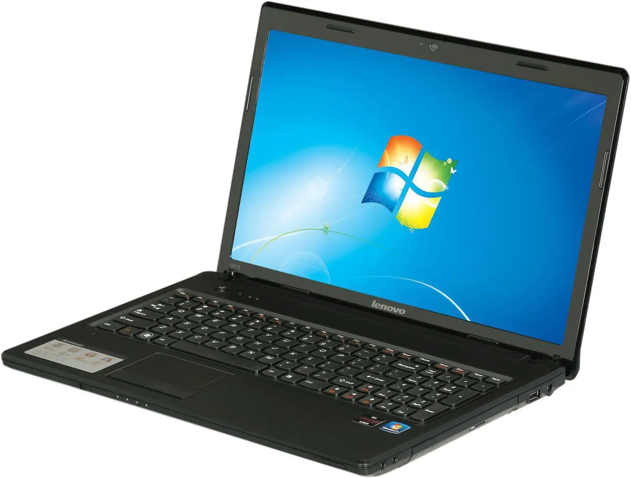 Main image of Lenovo Laptop AMD E-450 2GB Memory 320GB HDD AMD Radeon HD 6320 15.6" Windows 7 Home Premium 64-Bit G575 (438358U)