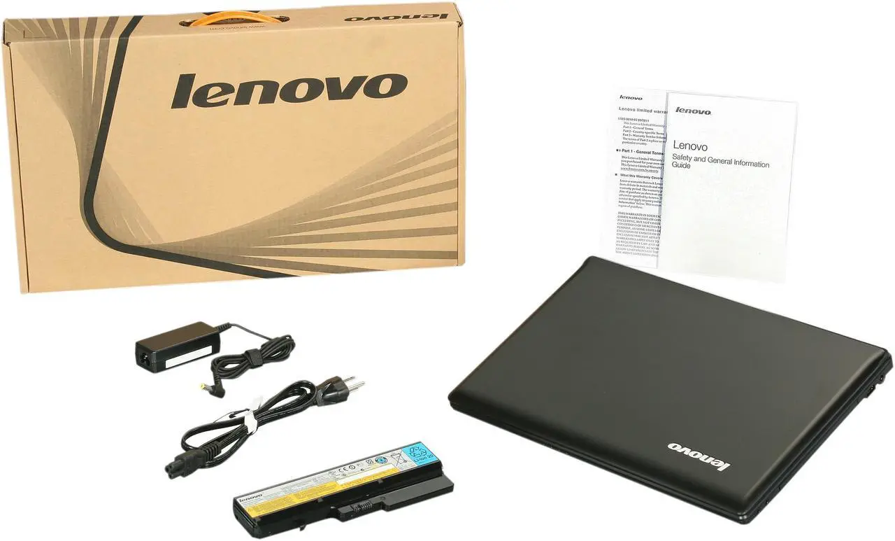 Alt view image 8 of 8 - Lenovo Laptop AMD E-450 2GB Memory 320GB HDD AMD Radeon HD 6320 15.6" Windows 7 Home Premium 64-Bit G575 (438358U)