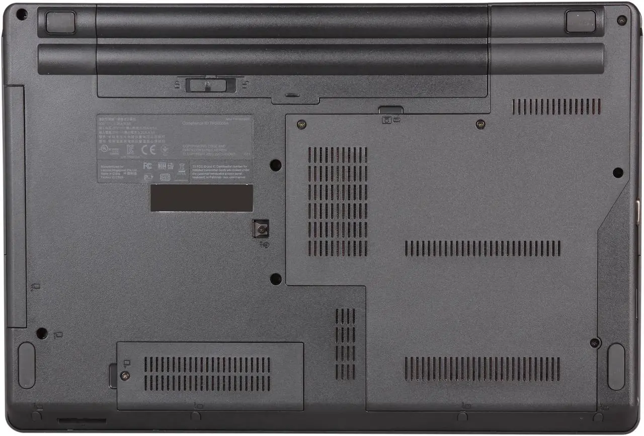 Alt view image 7 of 8 - Lenovo ThinkPad Edge 14 05796AU 14" LED Notebook - Core i3 i3-380M 2.53GHz - Black Textured