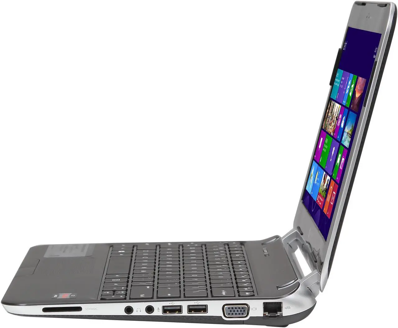 Alt view image 2 of 8 - HP Laptop Pavilion AMD E2-1800 4GB Memory 500GB HDD AMD Radeon HD 7340 11.6" Windows 8 dm1-4310nr