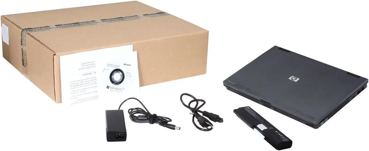 Alt view image 8 of 8 - HP Compaq Laptop 1.80GHz 2GB Memory 80GB HDD Intel GMA 950 14.1" Windows 7 Home Premium 32-Bit NC6400