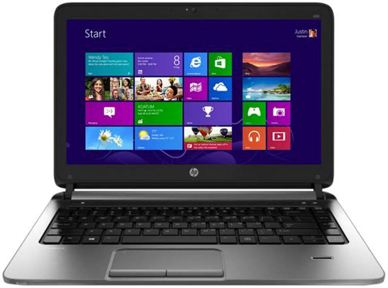 Alt view image 2 of 5 - HP Laptop Probook 430 Intel Core i3-4010U 4GB Memory 320GB HDD Intel HD Graphics 4400 13.3" Windows 8 64-bit G1