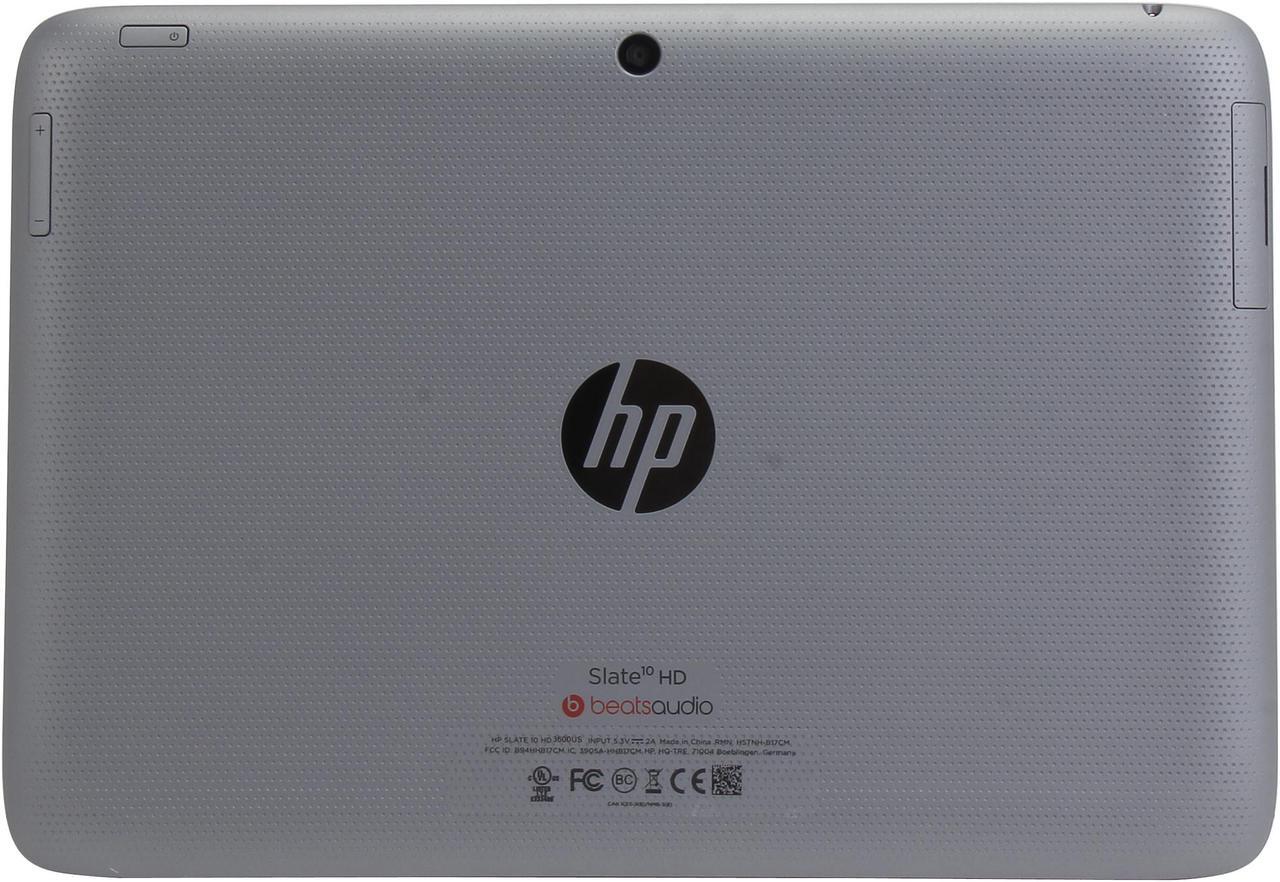Alt view image 4 of 8 - HP Slate S10 Android Tablet – Dual-Core 1.2GHz 1GB RAM / 16GB SSD 10” Touchscreen, T-Mobile 4G Beats Audio (S10-3600US)