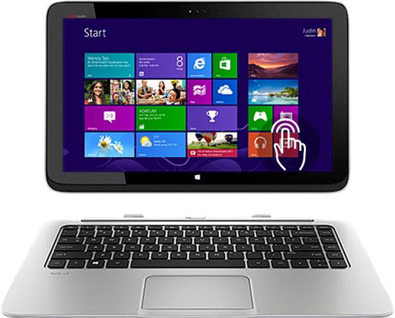 Main image of HP Split X2 [13-g110dx] 13.3" IPS Touchscreen Laptop & Tablet - Intel Core i5-4202Y 1.6Ghz (2.00Ghz Turbo), 4GB DDR3L RAM, 128GB SSD, Beats Audio Dual Speakers, USB 3.0, HDMI Out, HD Webcam, Windows 8