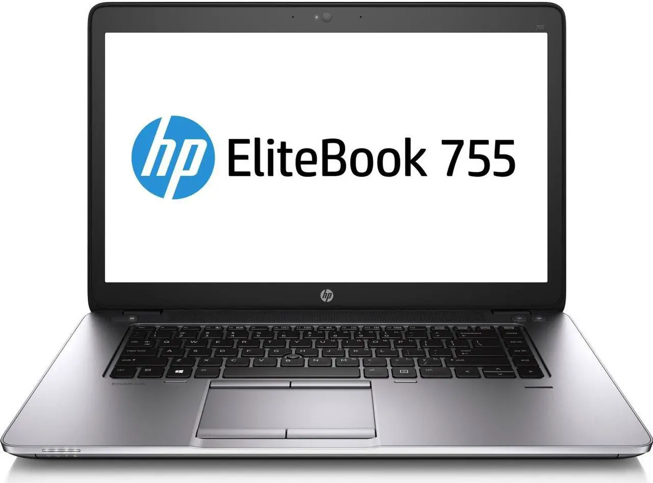 Main image of HP Laptop EliteBook AMD A6 PRO-7050B 4GB Memory 500GB HDD AMD Radeon R4 Series 15.6" Windows 7 Professional 64-Bit / Windows 8 Pro downgrade 755 G2 (J5N88UT#ABA)