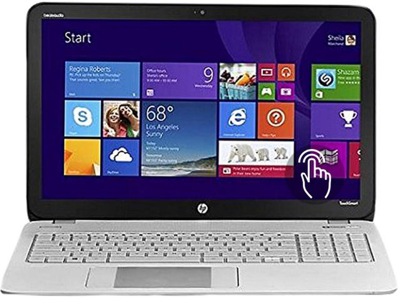 Main image of HP Laptop ENVY TouchSmart AMD A10-5750M 6GB Memory 750GB HDD AMD Radeon HD 8650G 15.6" Touch Screen Windows 8.1 m6-n010dx
