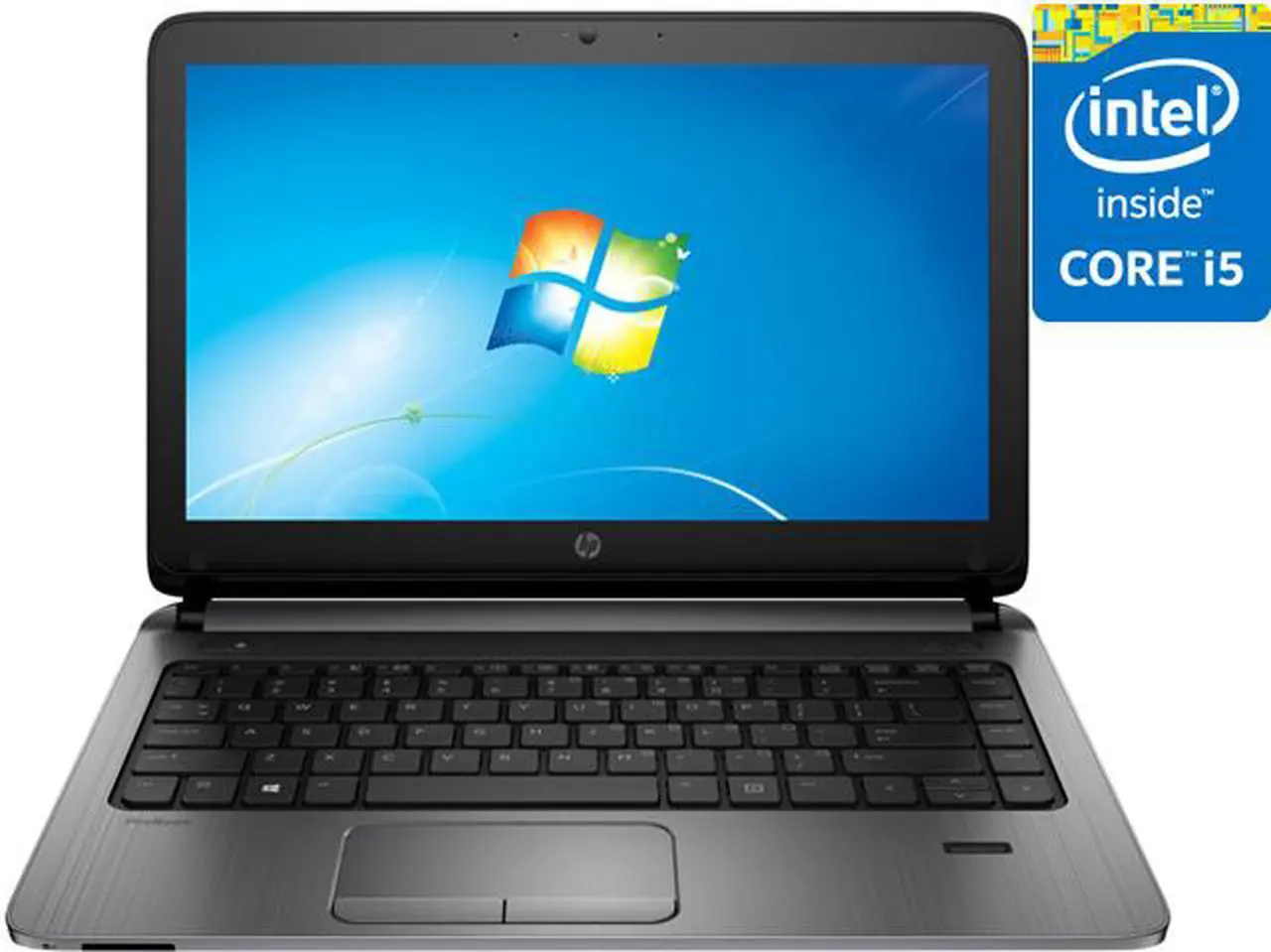Main image of HP ProBook 430 G2 (L8D91UT#ABA) 13.3" Laptop W7P/W8.1P Intel Core i5 5200U (2.20 GHz) 4 GB DDR3 128 GB SSD Intel HD Graphics 5500 1366 x 768 English keyboard