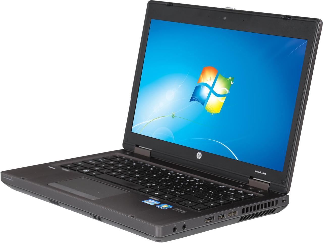 HP ProBook 6460b 14” Notebook - Intel Core I5-2520m 2.5GHz, 4GB RAM, 160GB HDD, DVDROM,  Windows 7 Professional 64 Bit