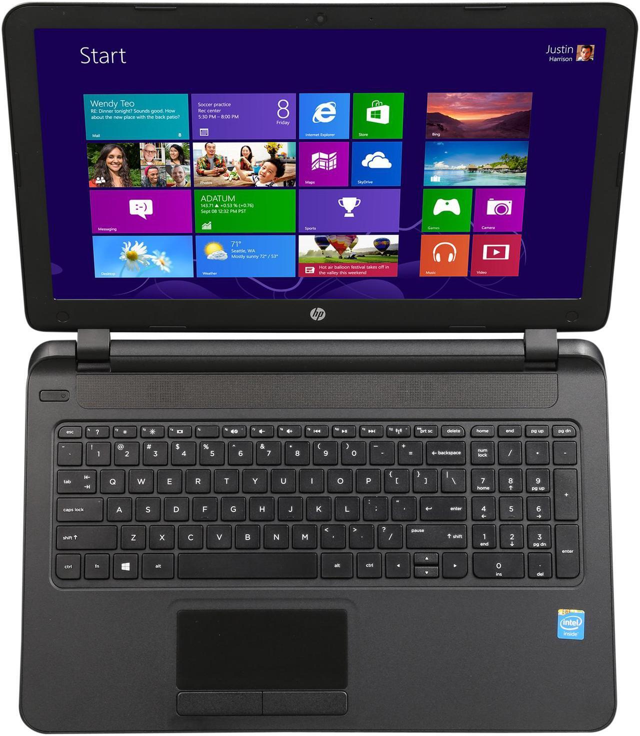 Alt view image 6 of 8 - HP Laptop 15-F033WM Intel Celeron N2830 (2.16GHz) 4GB Memory 500GB HDD 15.6" Windows 8.1 64-bit 1 Year warranty