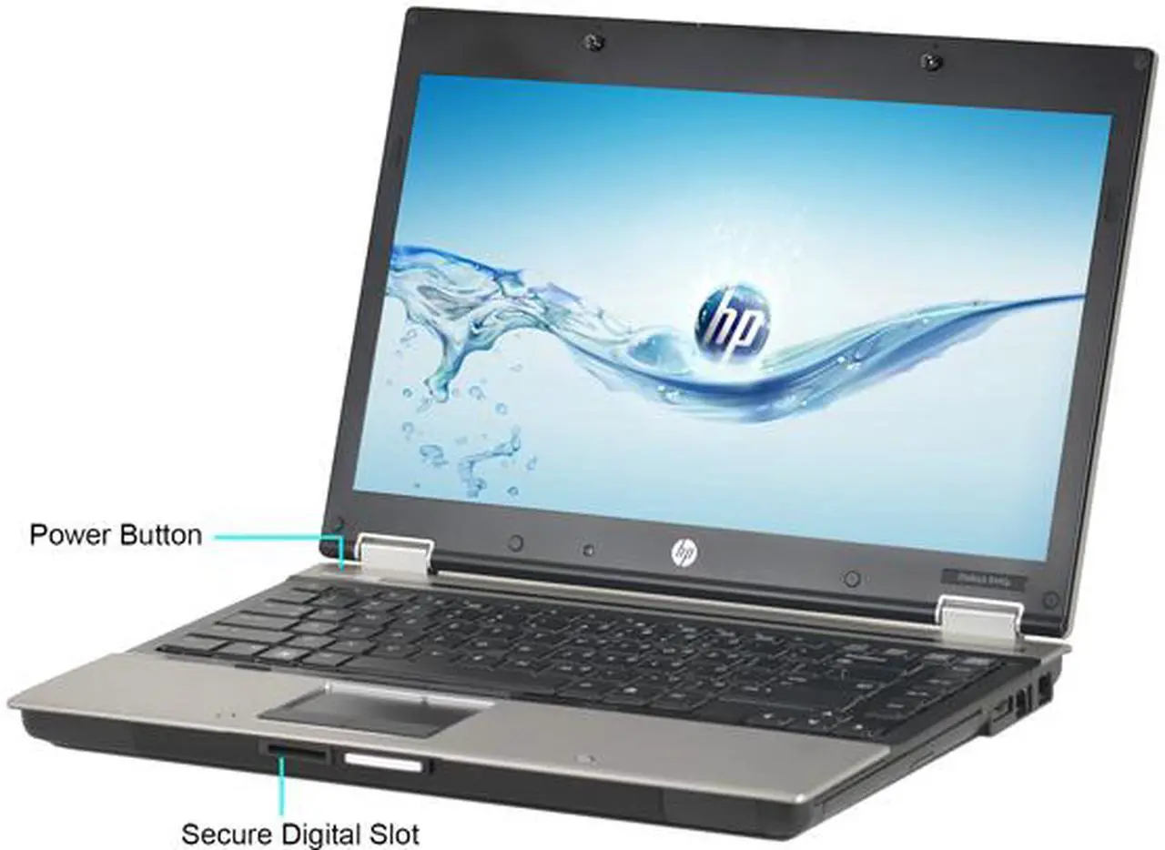 Alt view image 2 of 13 - HP Laptop EliteBook Intel Core i5-520M 8GB Memory 128 GB SSD 14.1" Windows 10 Pro 64-Bit 8440P