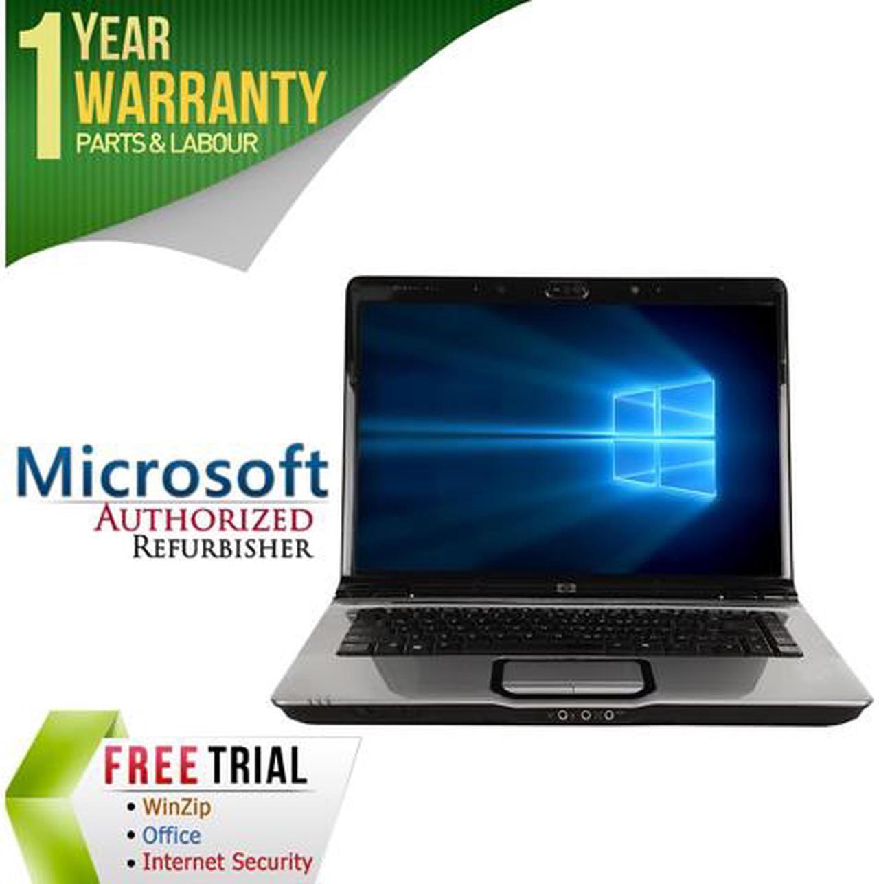 Main image of HP Laptop Pavilion Intel Core 2 Duo T5300 2GB Memory 80GB HDD Integrated Graphics 15.4" Non-Touch Screen Windows 7 Home Premium 32-Bit DV6000
