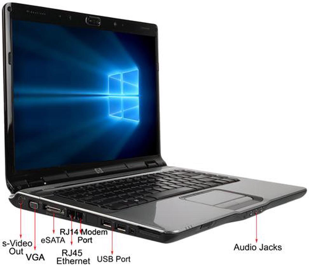 Alt view image 2 of 4 - HP Laptop Pavilion Intel Core 2 Duo T5300 2GB Memory 80GB HDD Integrated Graphics 15.4" Non-Touch Screen Windows 7 Home Premium 32-Bit DV6000