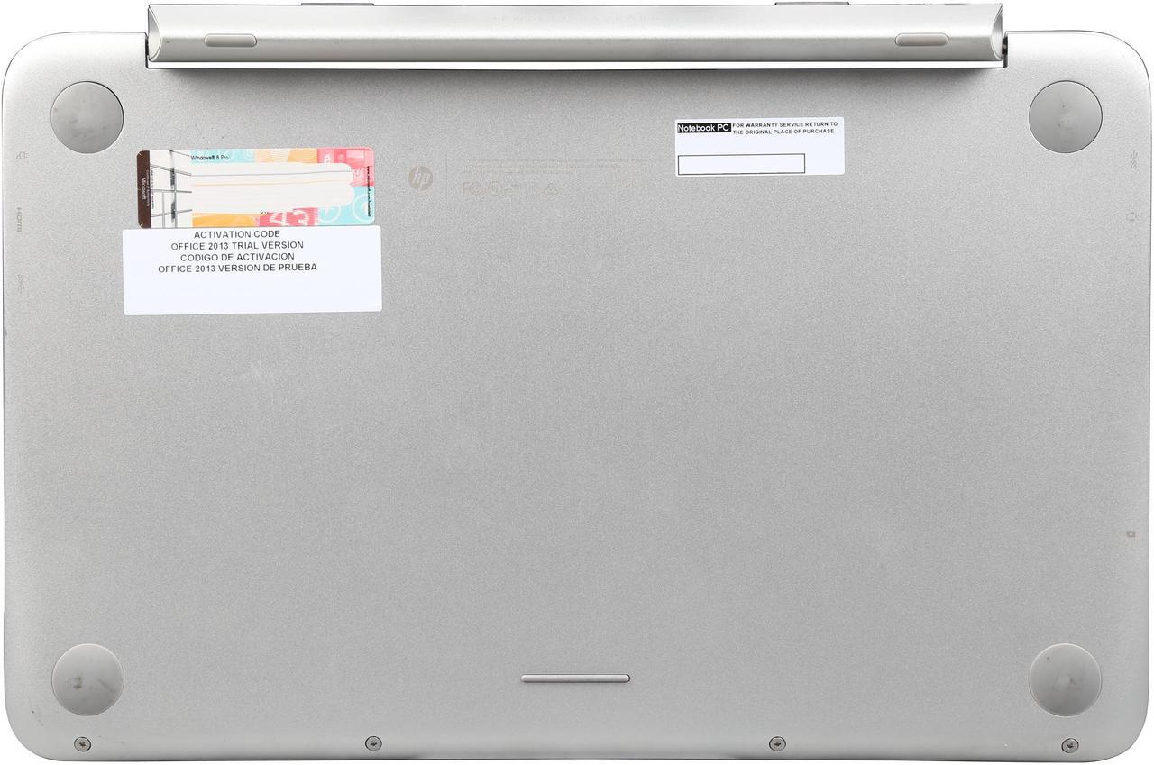 Alt view image 7 of 12 - HP Split x2 Intel Core i5-4202Y 4GB Memory 128 GB SSD Intel HD Graphics 4400 13.3" Touch Screen 1366 x 768 Detachable Ultrabook Windows 8 13-g110dx