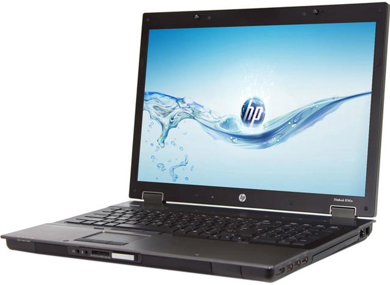 Refurbished Hp Laptop Elitebook Intel Core I7 740qm 8gb Memory 500gb Hdd 170 Windows 10 Pro 8766