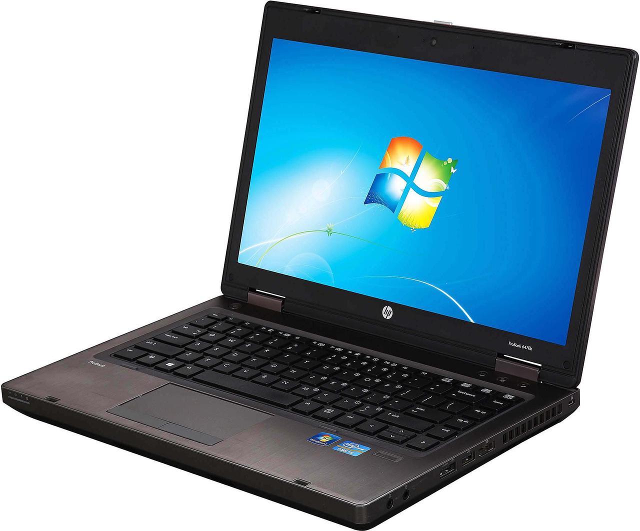 HP Laptop Intel Core i5-3230M 4GB Memory 120 GB SSD 14.0" Windows 7 Professional 64-Bit 6470P