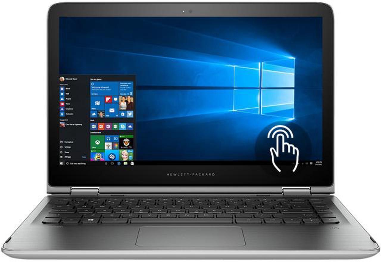 HP Ultrabook Pavilion Intel Core i3-6100U 4GB Memory 500GB HDD Intel HD Graphics 520 13.3" Touchscreen Windows 10 Pro 13-S120NR X360