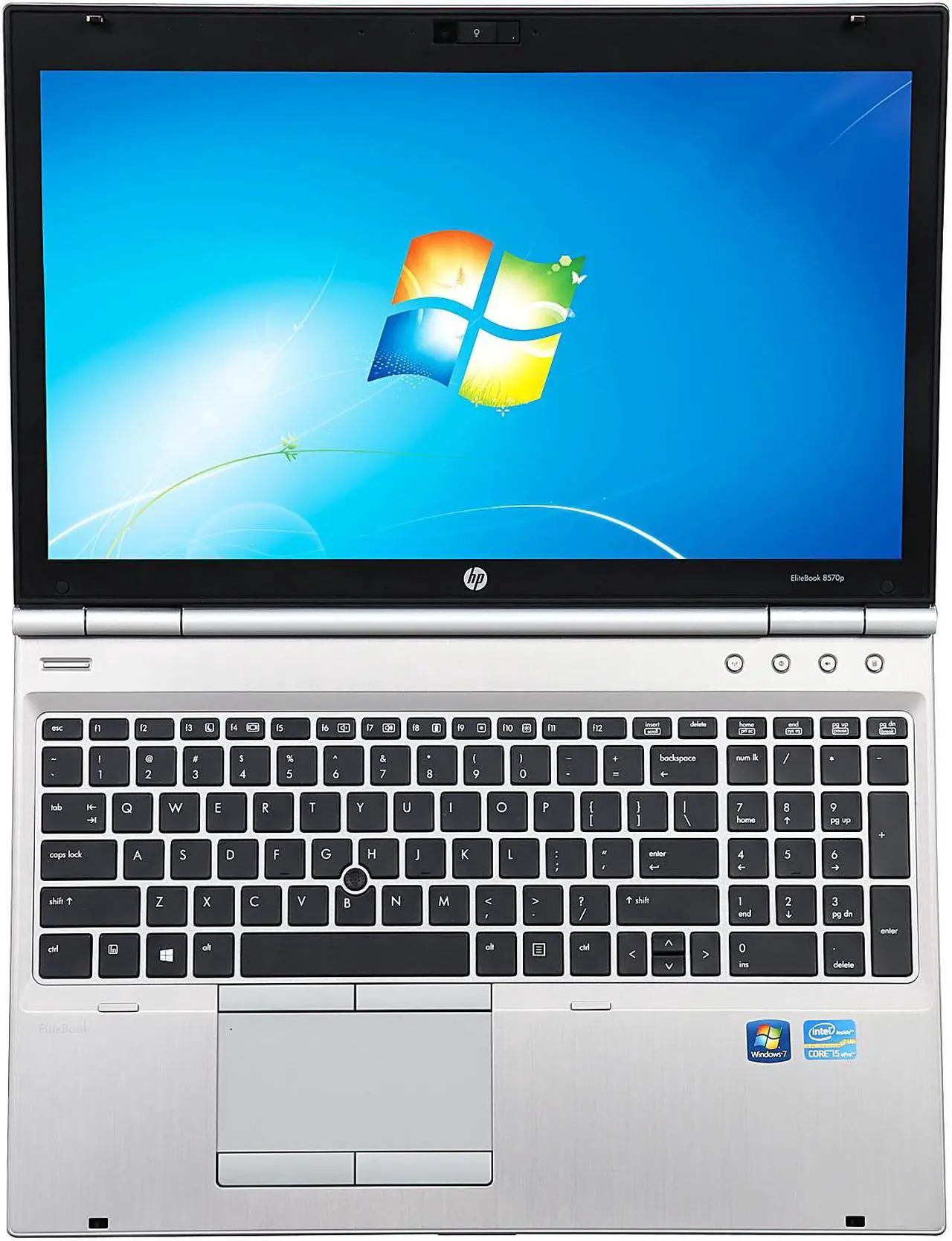 Alt view image 7 of 8 - HP Laptop EliteBook 2.80GHz 4GB Memory 320GB HDD 15.6" Windows 7 Professional 64-Bit 8570P