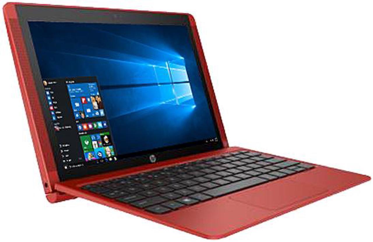 Alt view image 3 of 5 - HP Pavilion 10-n114dx x2 Detachable PC Intel Atom x5-Z8300 (1.44 GHz) 2 GB Memory 32 GB eMMC Intel HD Graphics Shared memory 10.1" Touchscreen Windows 10 Pro 64-Bit
