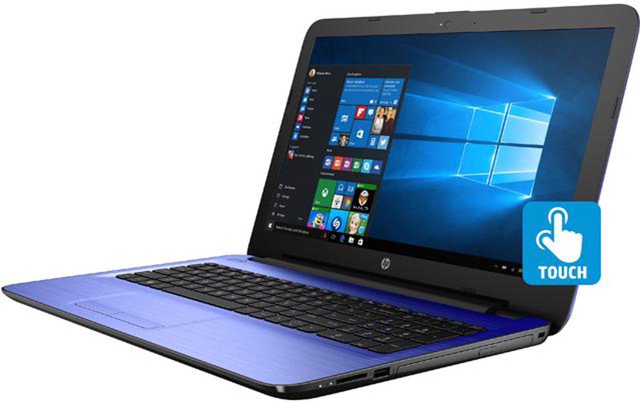 HP Bilingual Laptop AMD A6-7310 6GB Memory 1TB HDD AMD Radeon R4 Series 15.6" Touchscreen Windows 10 Home 64-Bit 15-ba024ca